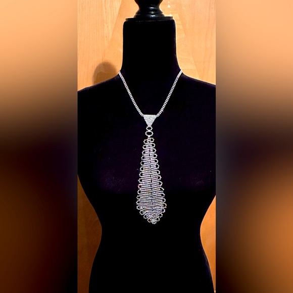 Jewelry - Sexy rhinestone necktie.